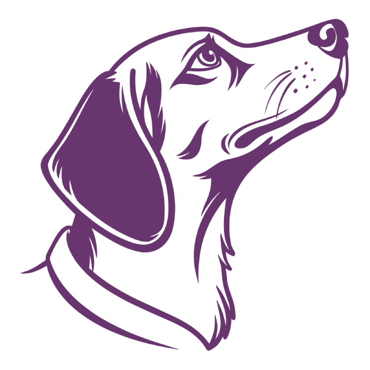 Untitled Decorative clip art image of a dog.